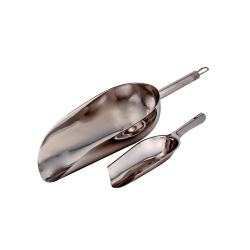5 oz. Stainless Steel Lab Scoops with Handle